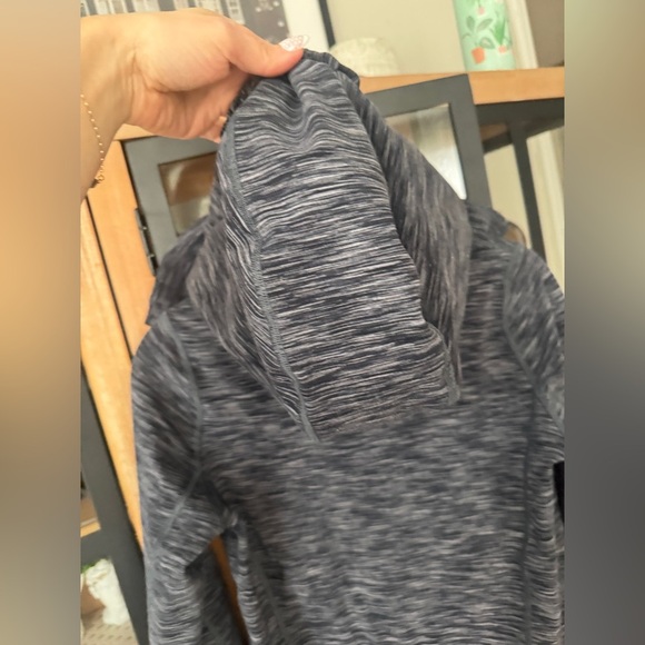 Lululemon Stride Jacket hoodie full zipper up Wren Space Dye heathered charcoal - Picture 13 of 13